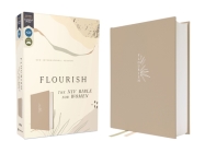 Flourish: The NIV Bible for Women, Cloth Over Board, Cream, Comfort Print By Livingstone Corporation (Editor), Zondervan Cover Image