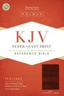 KJV Super Giant Print Reference Bible, Brown LeatherTouch Indexed By Holman Bible Publishers (Editor) Cover Image