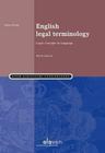 English Legal Terminology: Legal Concepts in Language (Third Edition) Cover Image