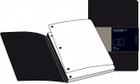 Moleskine Folio Professional Note Pad, Letter, Plain, Black (8.5 x 11) (Professional Folio Series) By Moleskine Cover Image