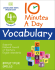 10 Minutes a Day Vocabulary, 4th Grade (DK 10-Minutes a Day) By DK Cover Image