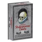 Great Shakespearean Deaths Card Game By Chris Riddell, Spymonkey (Created by) Cover Image