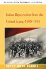 Italian Repatriation from the United States, 1900-1914 Cover Image