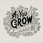 As You Grow: A Modern Memory Book for Baby Cover Image