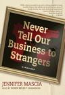 Never Tell Our Business to Strangers Lib/E: A Memoir Cover Image