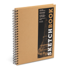 Sketchbook (Basic Large Spiral Kraft): Volume 15 Cover Image