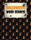 Halloween Word Search: Halloween Large Print Word Search Puzzle Books By Adam Publishing Cover Image