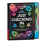 KlutzPress Just Checking In: 100+ Fill-in-the-Blank Activities to Express Yourself By Editors of Klutz (Created by) Cover Image