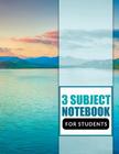 3 Subject Notebook For Students Cover Image