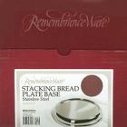 RemembranceWare: Communion Bread Plate Base - Silver Finish: Stainless Steel / Enhances Presentation / Sturdy Construction By Broadman Church Supplies Staff (Contributions by) Cover Image