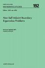 Non-Self-Adjoint Boundary Eigenvalue Problems: Volume 192 (North-Holland Mathematics Studies #192) Cover Image