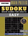 SUDOKU Easy: 300 easy sudoku with answers brain games for adults Activities Book sudoku for seniors (sudoku book easy Vol.25) By Jenna Olsson Cover Image