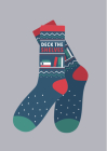 Deck the Shelves Cozy Socks - Small By Out of Print Cover Image