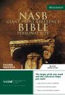 Giant Print Reference Bible-NASB-Personal Size Cover Image