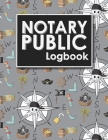 Notary Public Logbook: Notarized Paper, Notary Public Forms, Notary Log, Notary Record Template, Cute Pirates Cover By Rogue Plus Publishing Cover Image