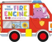 The  Speedy Fire Engine: 2-in-1 Storybook with Pull-Back Wheels By IglooBooks, Natasha Rimmington (Illustrator) Cover Image