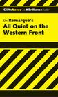 All Quiet on the Western Front (Cliffsnotes) By Susan Kirk, Luke Daniels (Read by) Cover Image