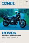Clymer Honda 700-1100Cc V-Fours 1982-1988: Service, Repair, Maintenance (Clymer Motorcycle) Cover Image