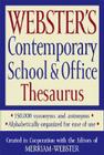 Webster's Contemporary School & Office Thesaurus Cover Image