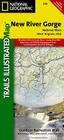 New River Gorge National River Map (National Geographic Trails Illustrated Map #242) By National Geographic Maps - Trails Illust Cover Image