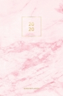 Terminplaner 2020: Kalender, Monatsplaner und Wochenplaner für das Jahr 2020 im modernen Marmor Design - ca. DIN A5 (6x9''), 150 Seiten, By Notes From Laura Cover Image