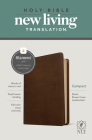 NLT Compact Bible, Filament-Enabled Edition (Leatherlike, Rustic Brown, Red Letter) Cover Image
