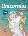 colorear unicornios 1 - Noche: Libro para colorear para adultos (Mandalas) - Antiestrés - Volumen 1 - edición nocturna By Dar Beni Mezghana (Editor), Dar Beni Mezghana Cover Image