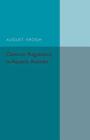 Osmotic Regulation in Aquatic Animals By August Krogh Cover Image