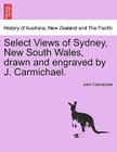 Select Views of Sydney, New South Wales, Drawn and Engraved by J. Carmichael. By John Carmichael Cover Image