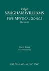 Five Mystical Songs: Vocal score Cover Image