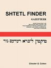 Shtetl Finder Gazetteer: Jewish Communities in the 19th and Early 20th Centuries in the Pale of Settlement of Russia and Poland, and in Lithuan Cover Image
