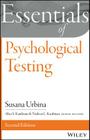 Essentials of Psychological Testing (Essentials of Behavioral Science) By Susana Urbina Cover Image