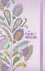 Niv, Psalms and Proverbs, Hardcover, Purple, Comfort Print: Poetry and Wisdom for Today By Zondervan Cover Image