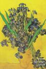 Vincent van Gogh Schrift: Vaas met Irissen tegen Gele Achtergrond Artistiek Dagboek Ideaal Voor School, Studie, Recepten of Wachtwoorden Stijlvo By Studio Landro Cover Image