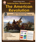 Interactive Notebook: The American Revolution Resource Book, Grades 5 - 8 Cover Image