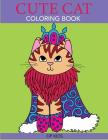 Cute Cat Coloring Book (Cute Animal Coloring Books) By Dylanna Press Cover Image
