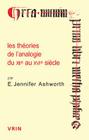 Les Theories de l'Analogie Du Xiie Au Xvie Siecle (Conferences Pierre Abelard) By E. Jennifer Ashworth Cover Image
