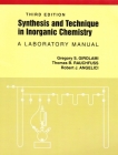 Synthesis and Technique in Inorganic Chemistry By Gregory S. Girolami, Thomas Rauchfuss, Robert Angelici Cover Image
