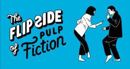 The Flip Side of Pulp Fiction: A Movie Flipbook By Little White Lies (Illustrator) Cover Image
