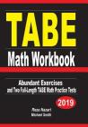 TABE Math Workbook: Abundant Exercises and Two Full-Length TABE Math Practice Tests Cover Image