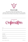 Confirmation Certificate #210r: Pack of 25 By Church Publishing (Created by) Cover Image