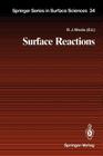 Surface Reactions Cover Image
