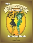 The Kustomonsters & Friends Coloring Book Cover Image