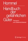 Handbuch Der Gefährlichen Güter. Transport- Und Gefahrenklassen Neu Cover Image