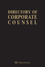 Directory of Corporate Counsel: Fall 2021 Edition (2 Volumes) Cover Image