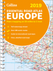 2019 Collins Essential Road Atlas Europe By Collins Maps Cover Image