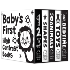Baby’s First High-Contrast Books: Boxed Set (High Contrast Board Books) Cover Image