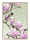 Winter Magnolia (Unboxed): Unboxed Set of 6 Cards By Bruce Smith, Yoshiko Yamamoto (Artist) Cover Image