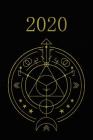 2020: Agenda semainier 2020 - Calendrier des semaines 2020 - Turquoise pointillé - Mandala en or noir By Gabi Siebenhuhner Cover Image