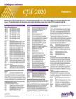 CPT 2020 Express Reference Coding Card: Pediatrics By American Medical Association Cover Image